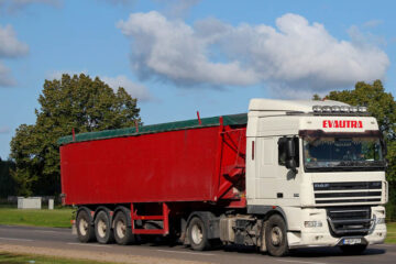 Аренда длинномера в Волгодонске: DAF XF 105 (20 тонн, 13,6 м) для любых грузов