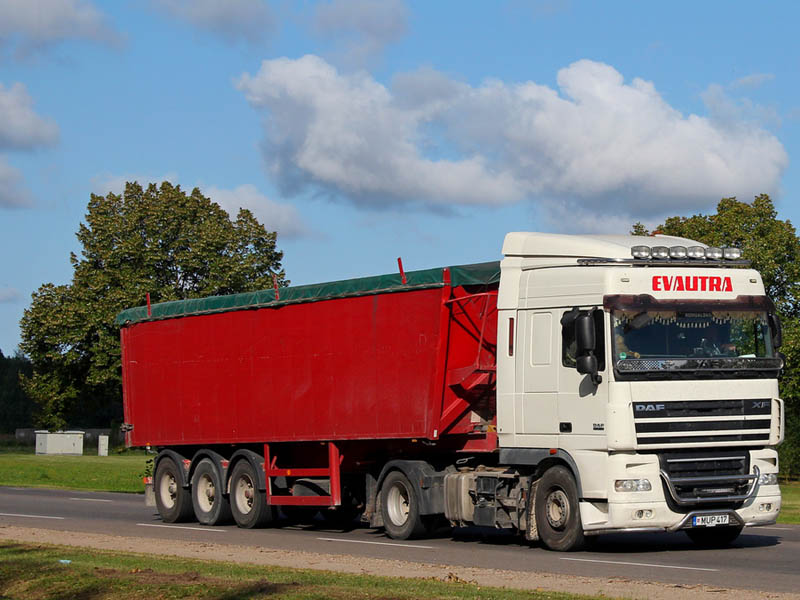 Аренда длинномера в Волгодонске: DAF XF 105 (20 тонн, 13,6 м) для любых грузов